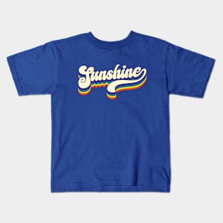 Retro Sunshine Kids T-Shirt